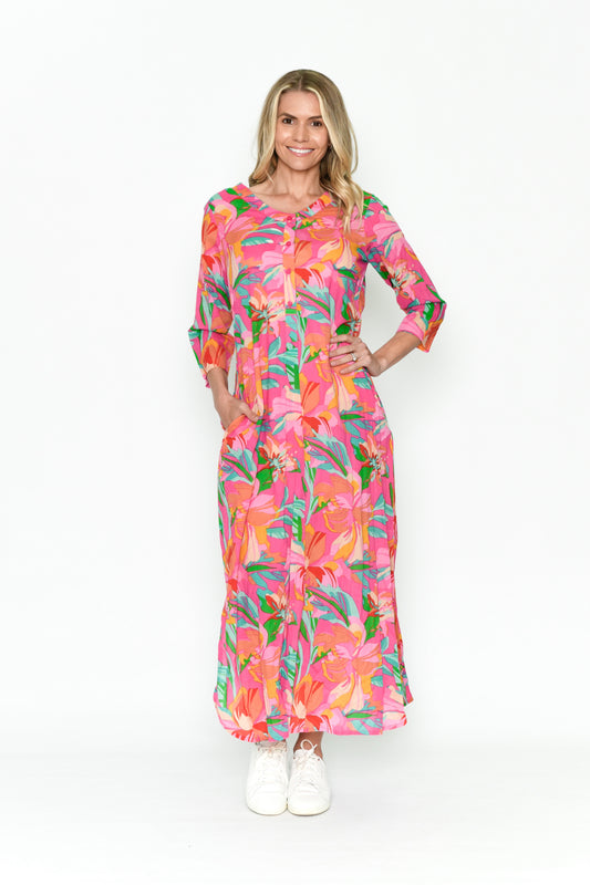 Melina Maxi Dress - Print 4