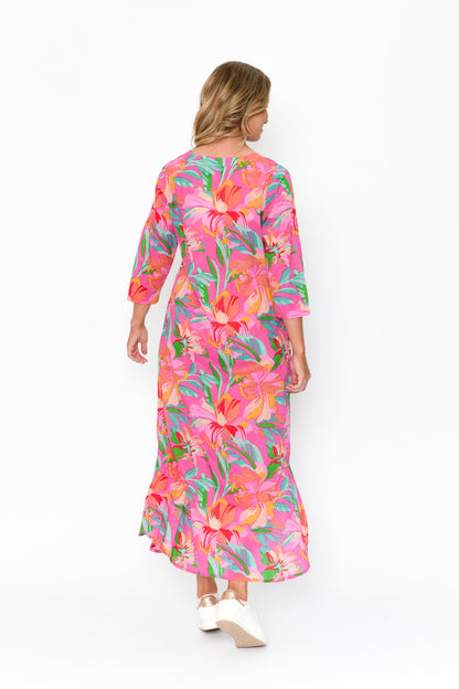 Melina Maxi Dress - Print 4