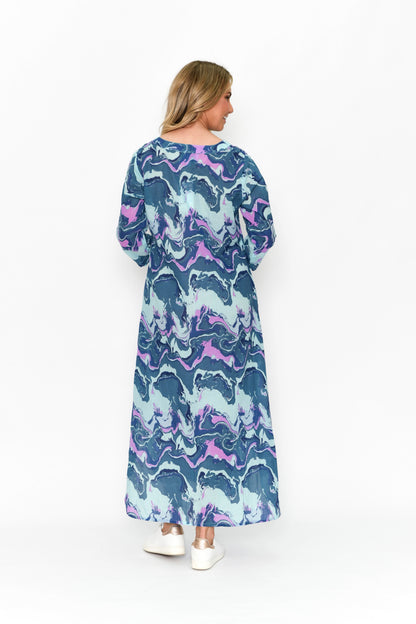 Melina Maxi Dress - Print 3