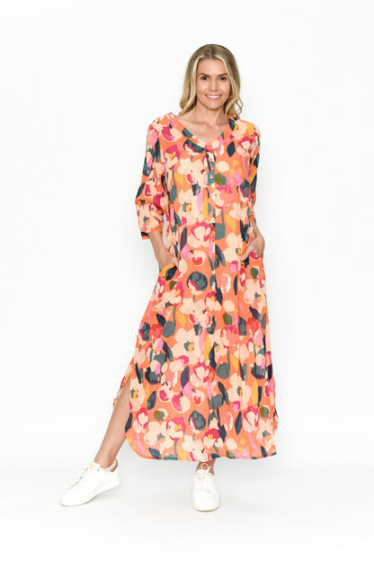 Melina Maxi Dress - Print 2