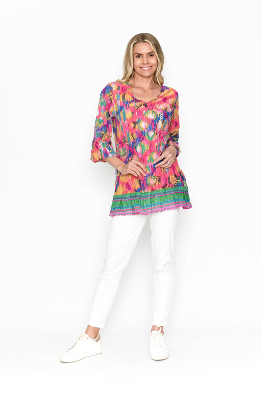 Emma Top - Ikat 3