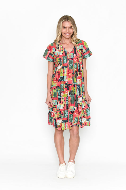 Nicola Cap Sleeve Dress - Poppatch 4