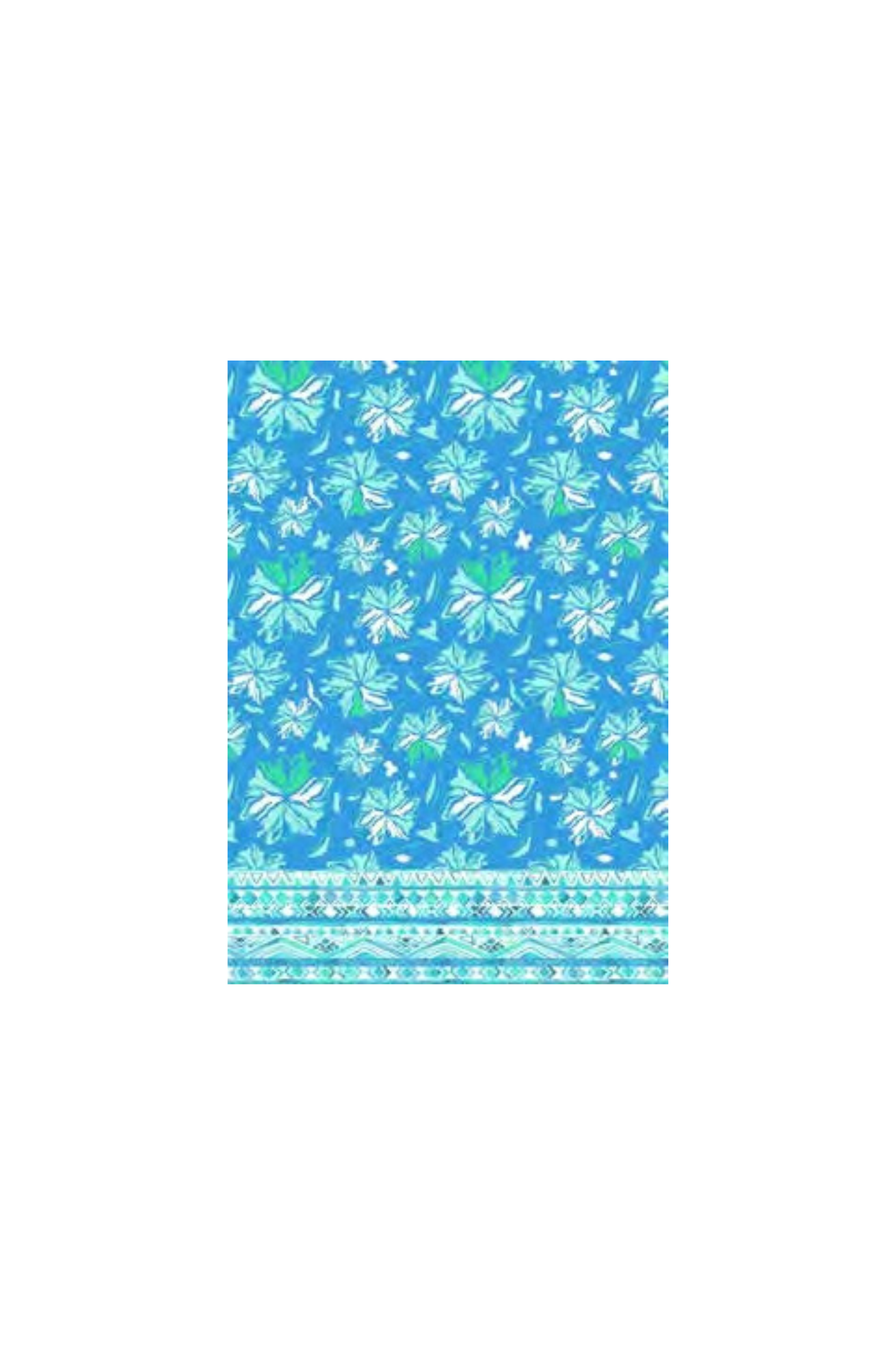 Dress Maxi Dress - Watercolour Sea